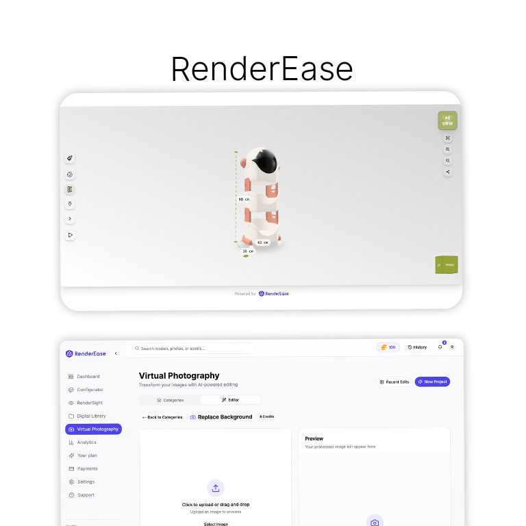 RenderEase Results Dashboard
